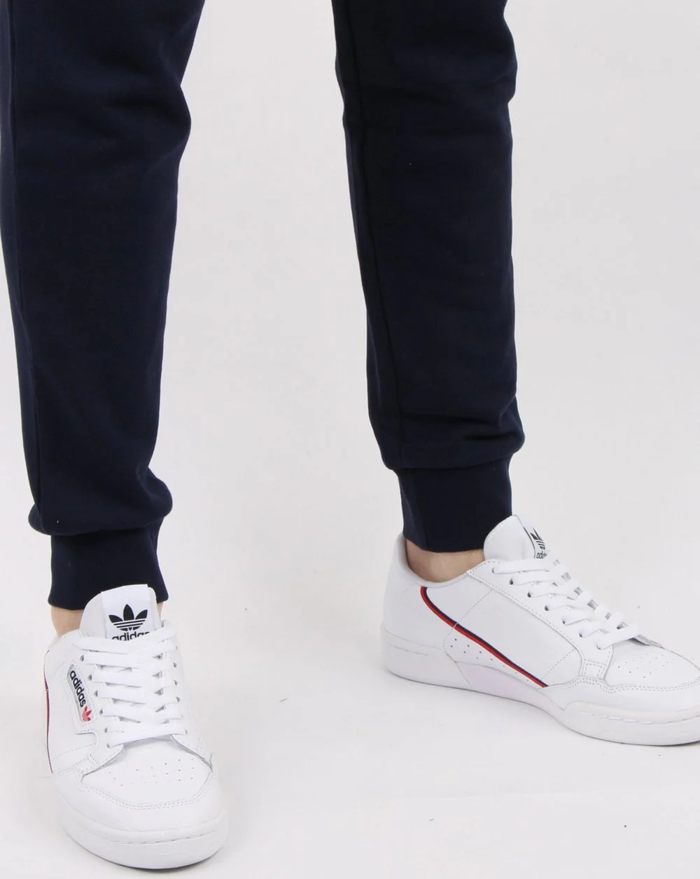 Lacoste Cuffed Slim Track Pants Navy - Image 3