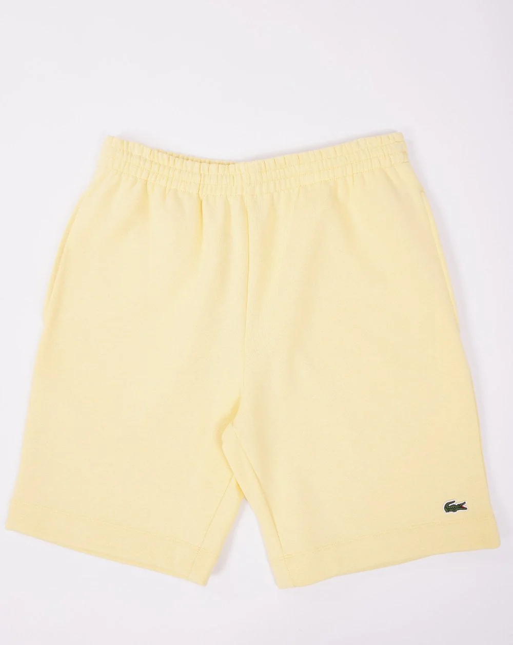 Lacoste Fleece Shorts Yellow
