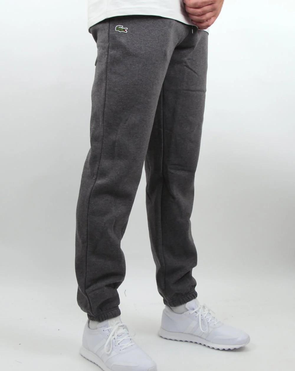 Lacoste Fleece Track Pants Dark Grey