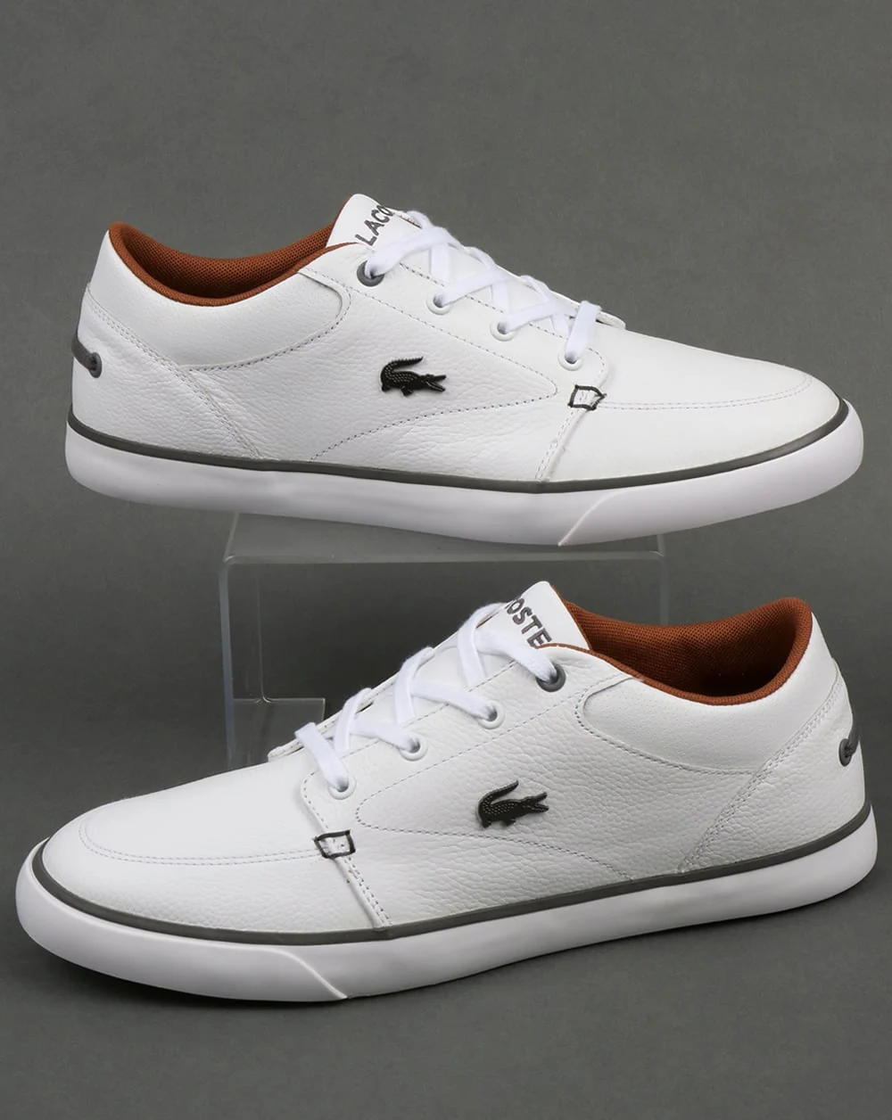 Lacoste Footwear Bayliss Leather Trainers White