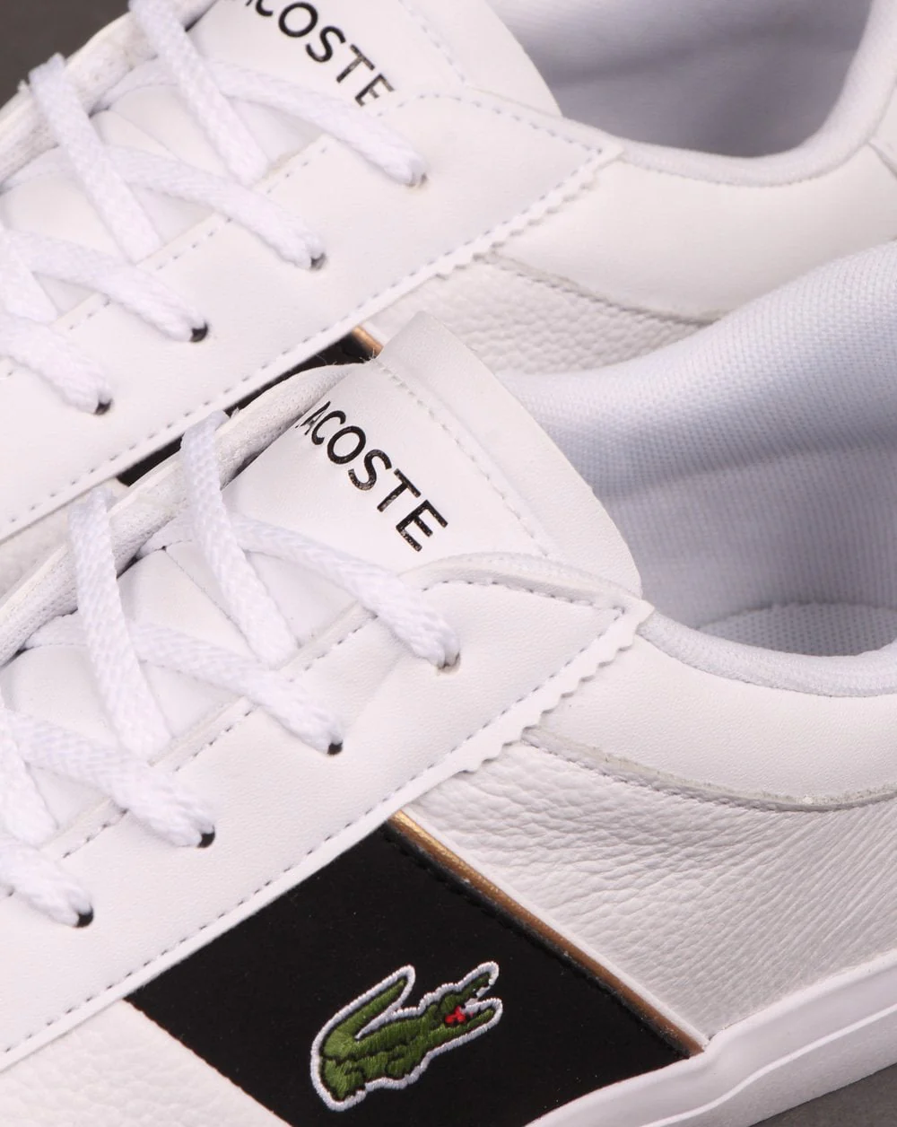 Lacoste Footwear Court Master Trainer White/Black - Image 4