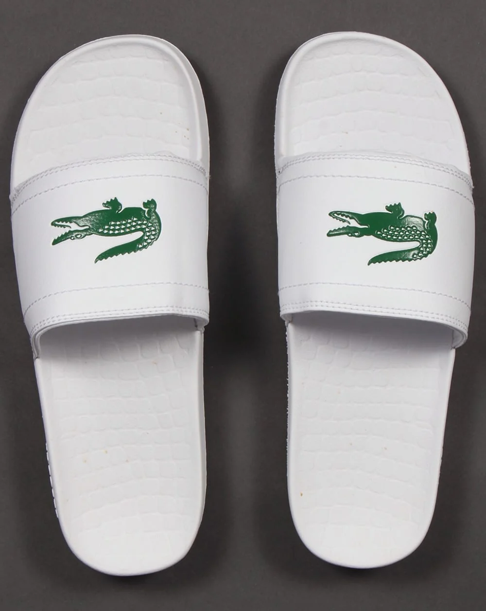 Lacoste Fraisier Pool Sliders White - Image 3