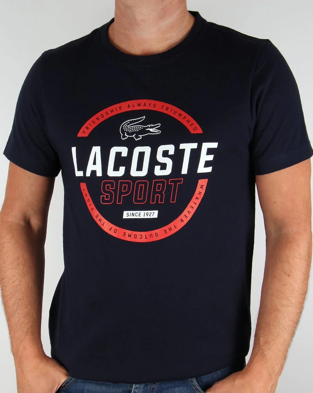 Lacoste Friendship Logo T-shirt Navy