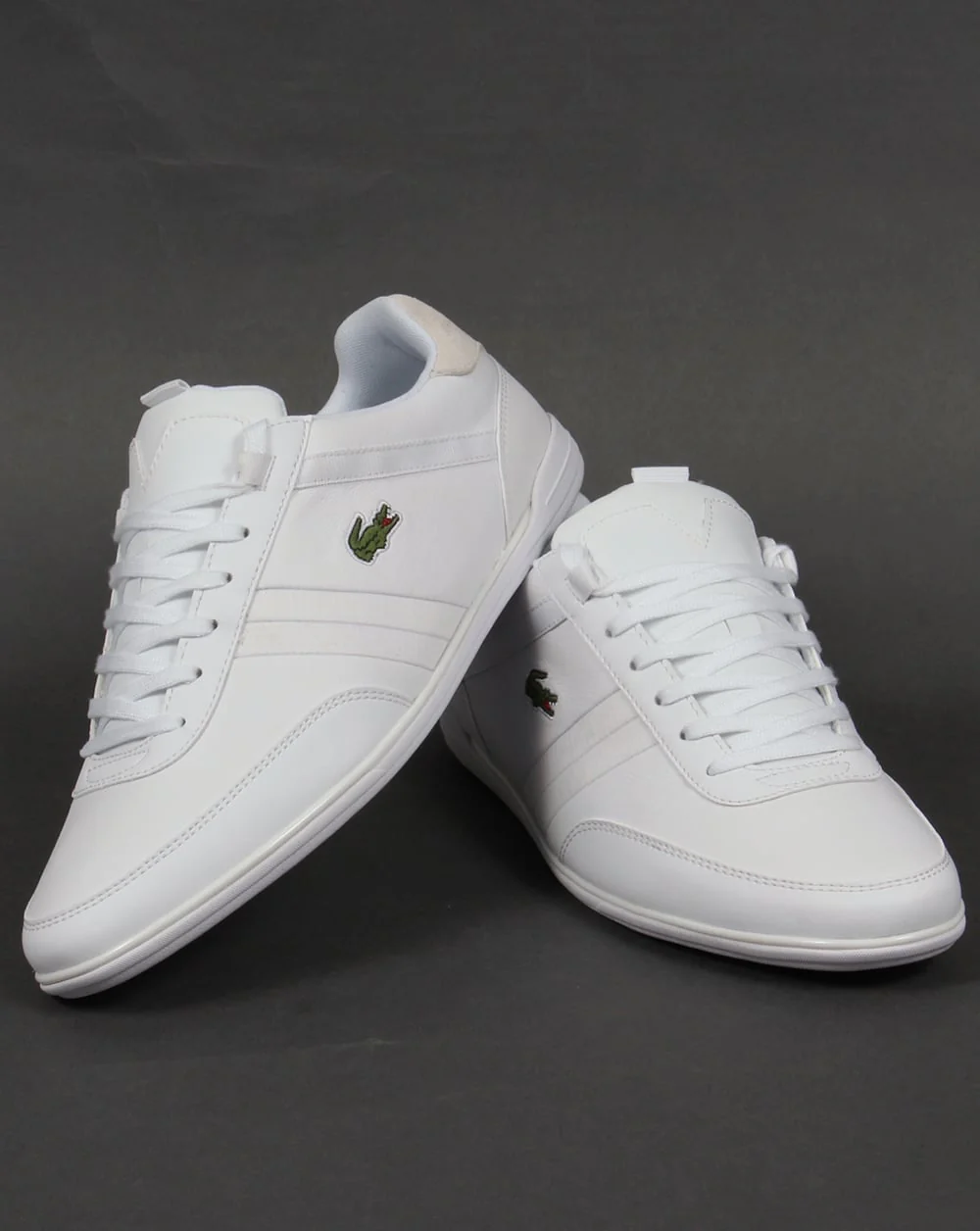 Lacoste Giron Trainers White - Image 3