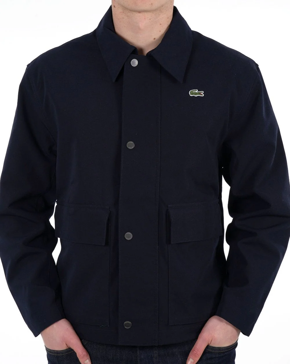 Lacoste Jacket Navy - Image 3