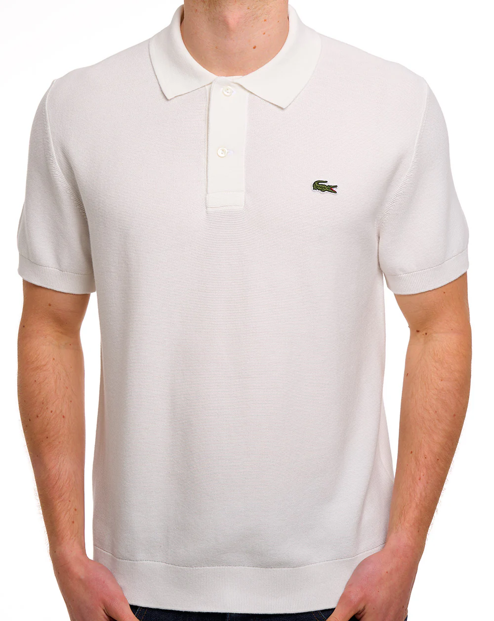 Lacoste Short Sleeve Knitted Polo