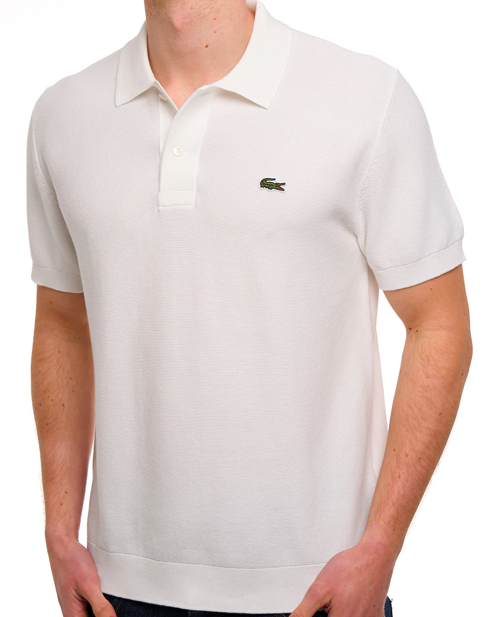 Lacoste Short Sleeve Knitted Polo - Image 2