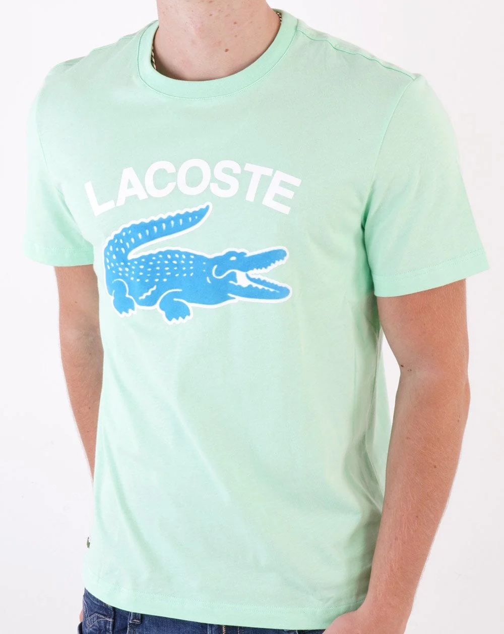 Lacoste Logo T-shirt Ash - Image 3