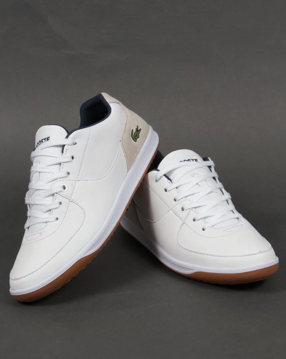 Lacoste LS 12 Minimal Ripple Trainers White - Image 3