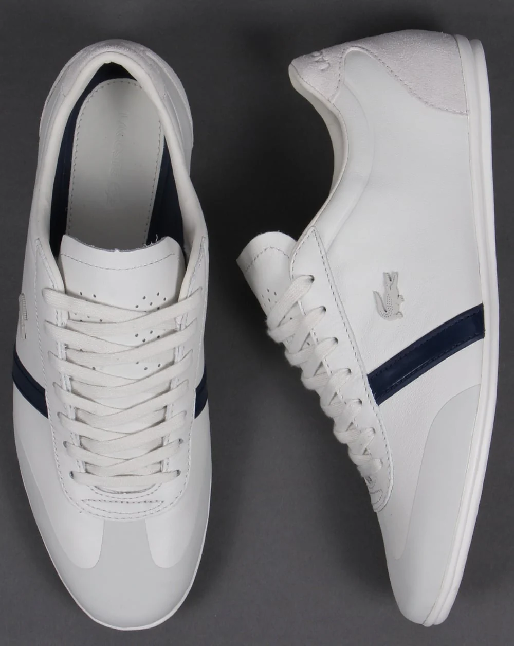 Lacoste Mokara Trainers Off White - Image 2