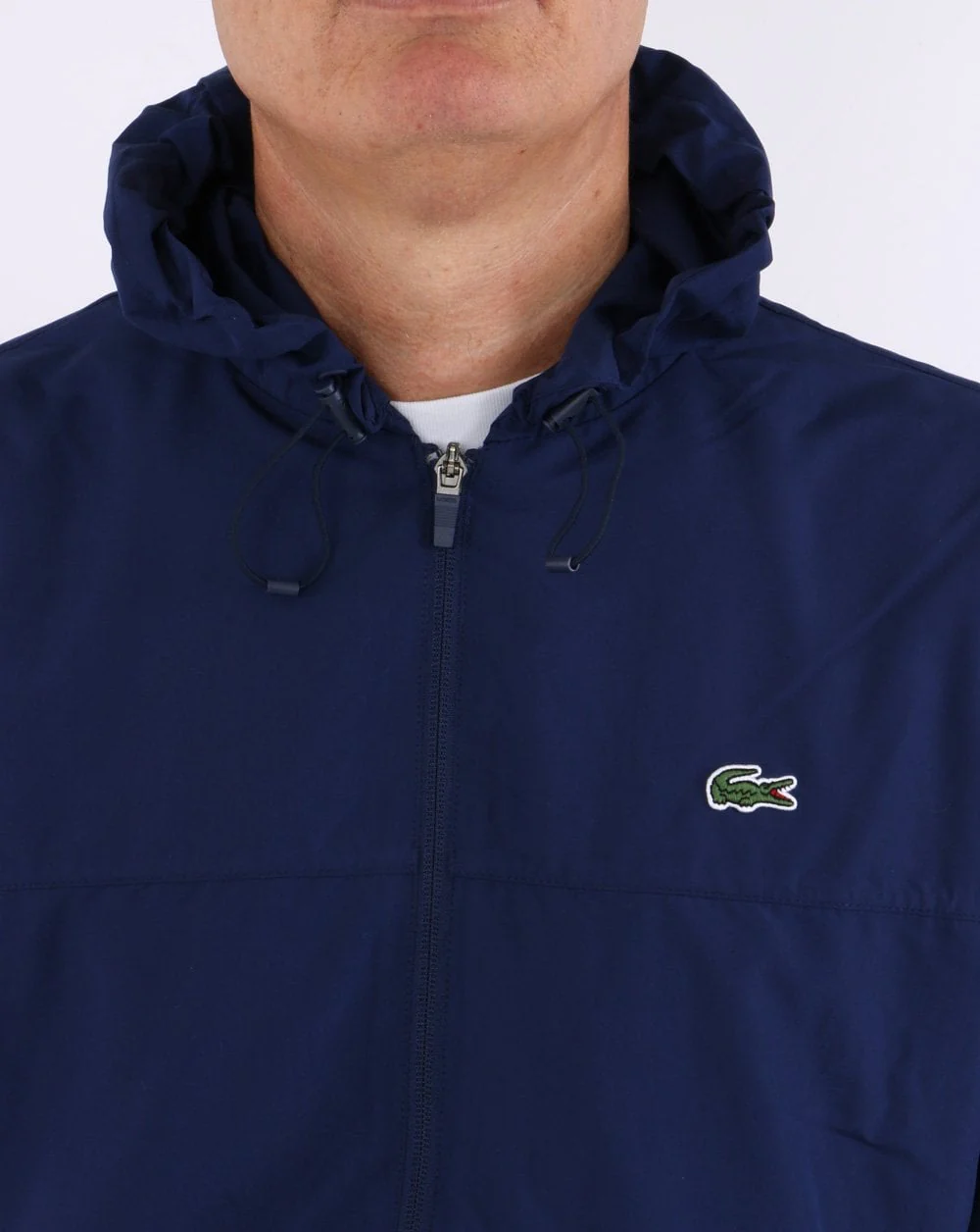 Lacoste Packable Windbreaker Navy - Image 4