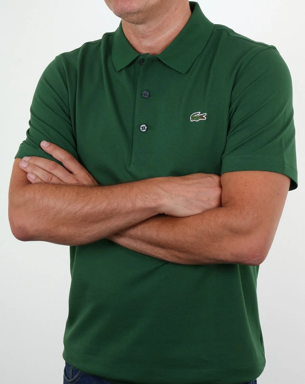 Lacoste Polo Shirt Green - Image 3