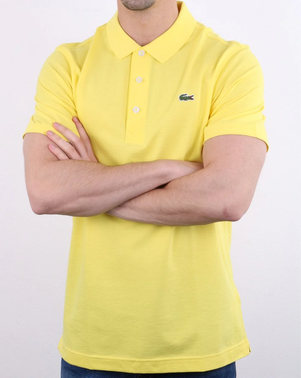 Lacoste Polo Shirt Lemon - Image 2