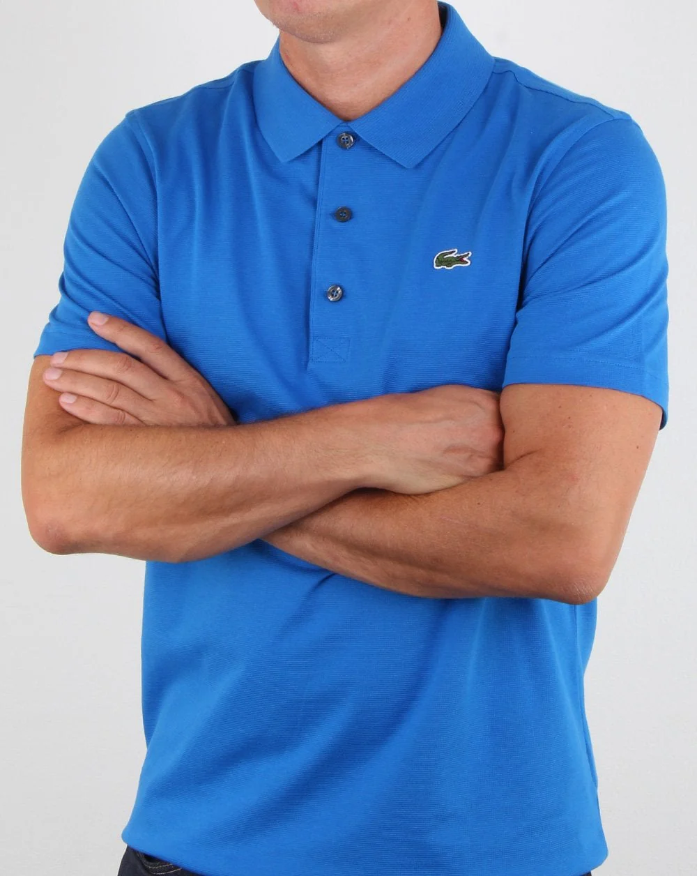 Lacoste Polo Shirt Royal Blue - Image 3