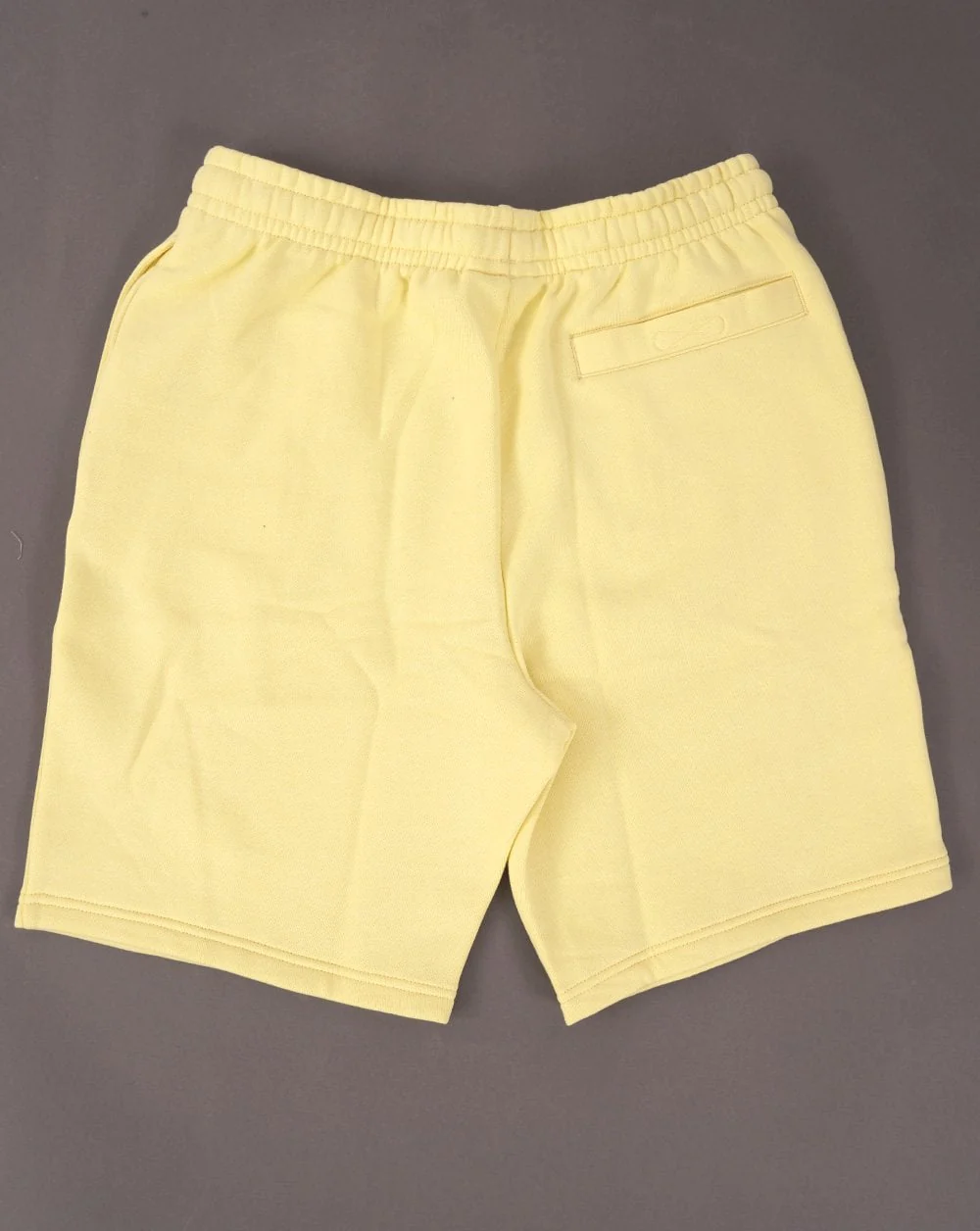 Lacoste Rear Pocket Fleece Shorts Yellow - Image 3