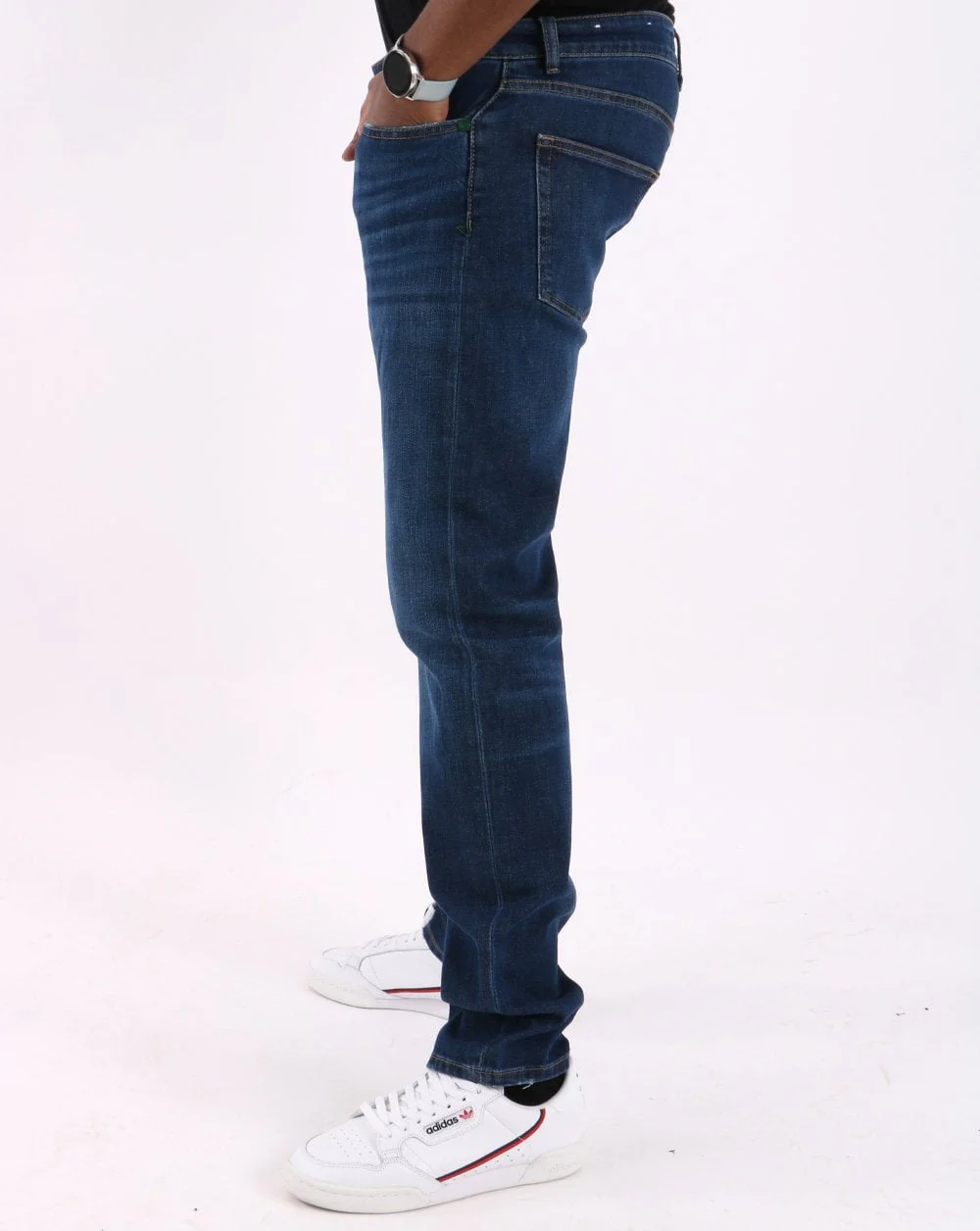 Lacoste Slim Fit Jeans Washed Deep Medium - Image 3