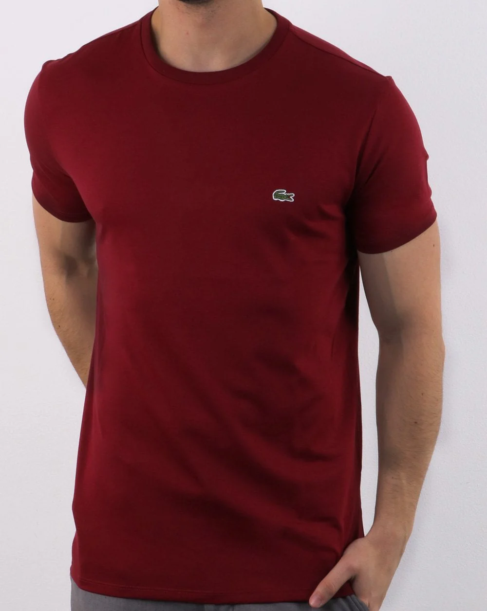 Lacoste T-shirt Deep Red - Image 2