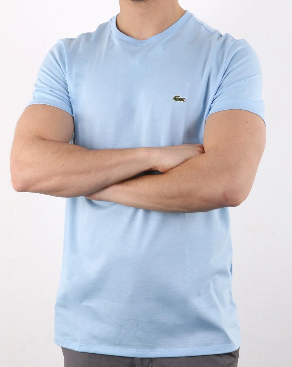 Lacoste T-shirt Sky Blue - Image 3
