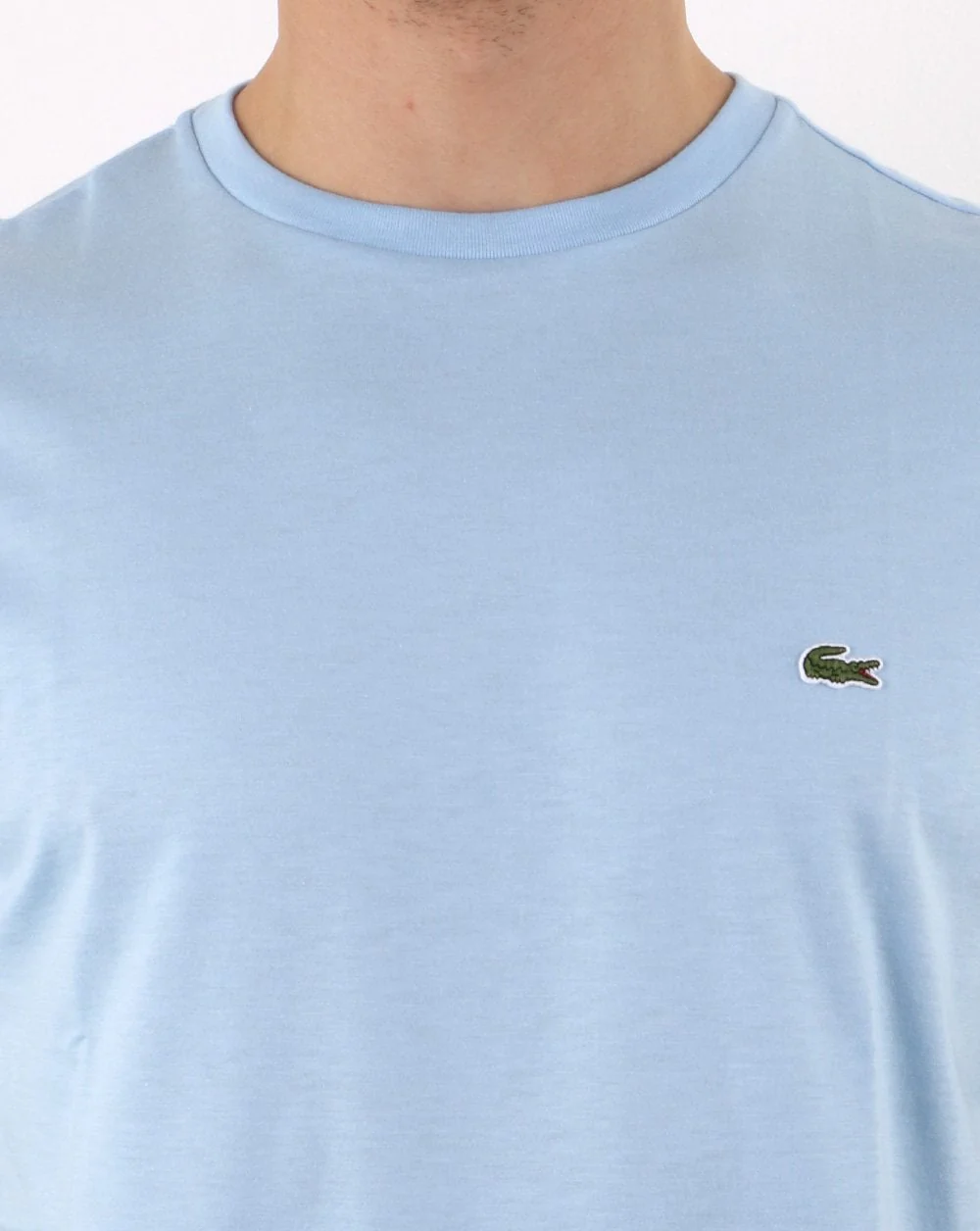 Lacoste T-shirt Sky Blue - Image 4