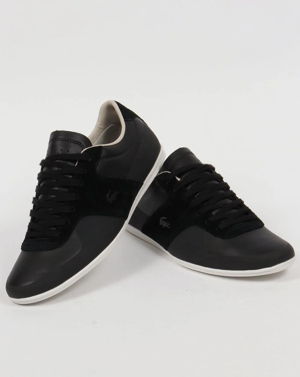 Lacoste Turnier Trainers Black - Image 3