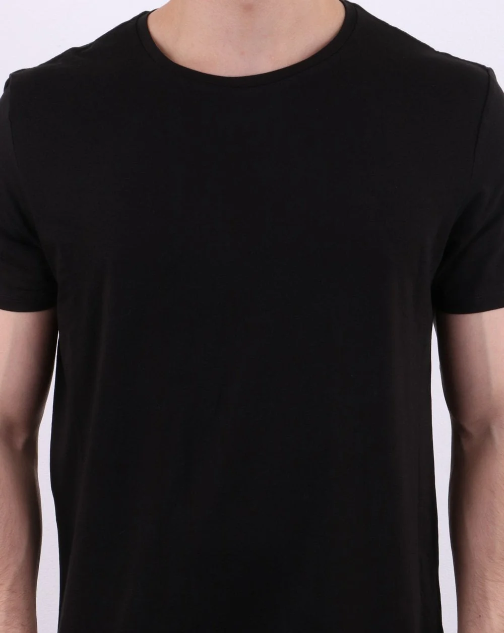 Lacoste Twin Pack Crew Neck T-shirts Black - Image 5
