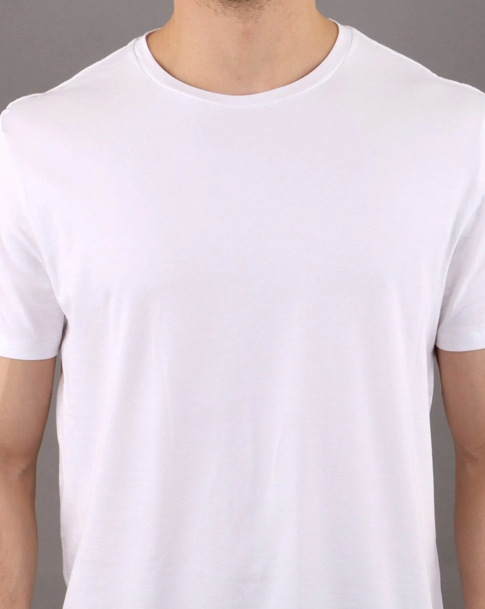 Lacoste Twin Pack Crew Neck T-shirts White - Image 5