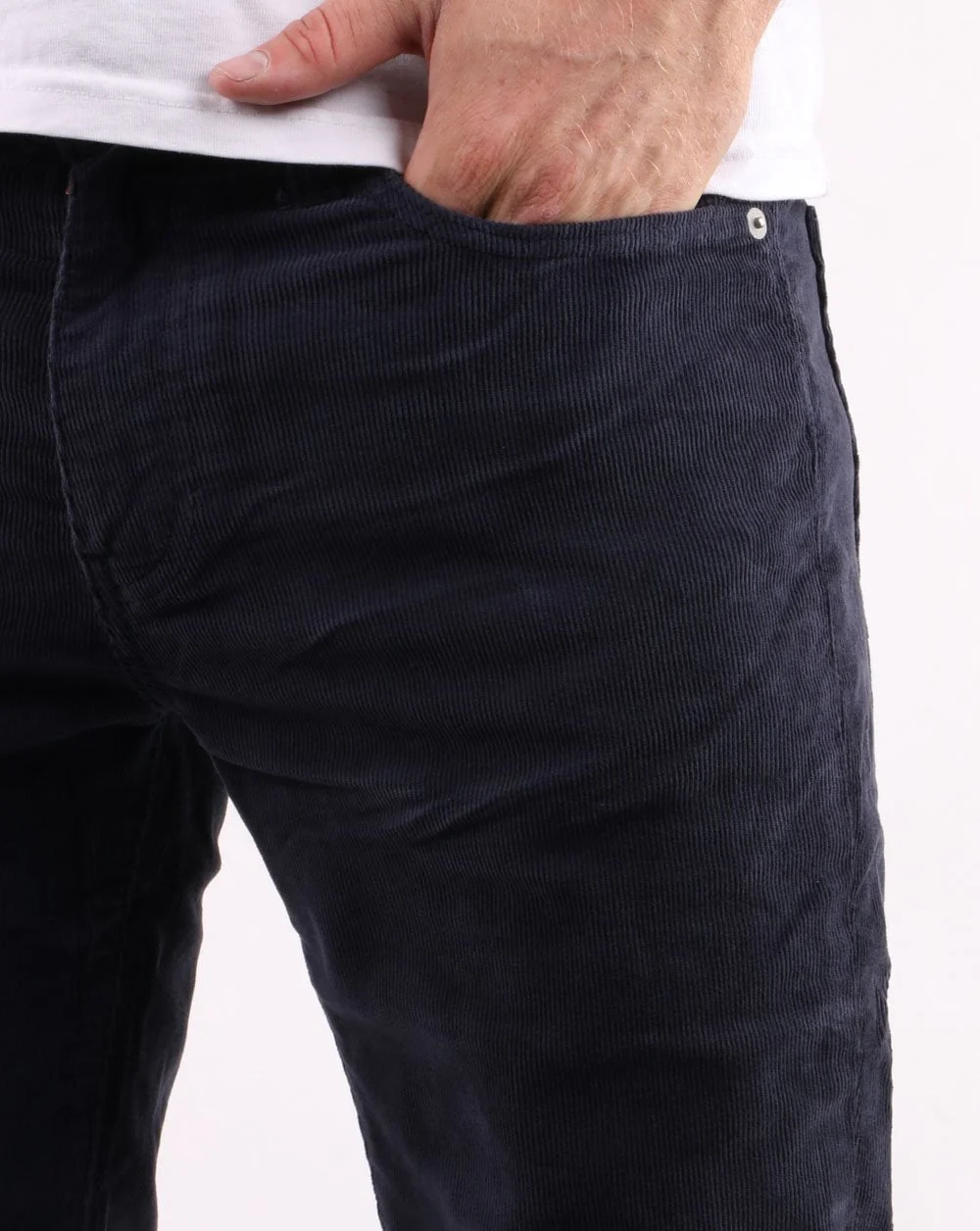 Levis 511 Slim Fit Cords Dark Navy - Image 4