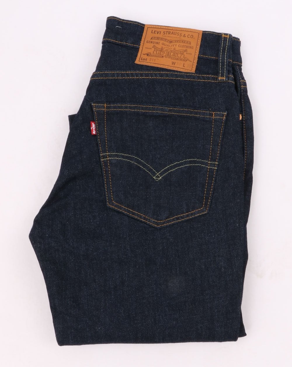 Levis 511 Slim Fit Jeans Dark Wash - Image 4