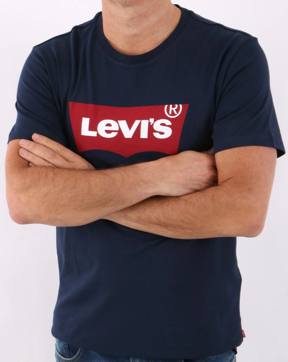 Levi's Graphic Tee Navy - Image 3