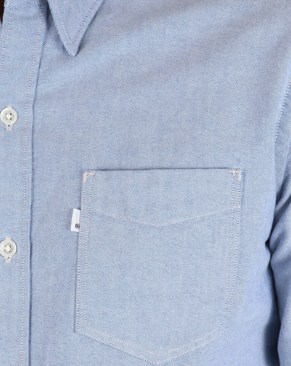 Levis Sunset One Pocket Shirt True Blue Oxford - Image 3