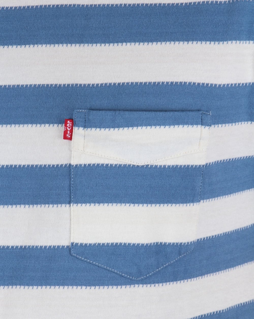 Levis Sunset Pocket Striped T-shirt Blue/chalk - Image 3