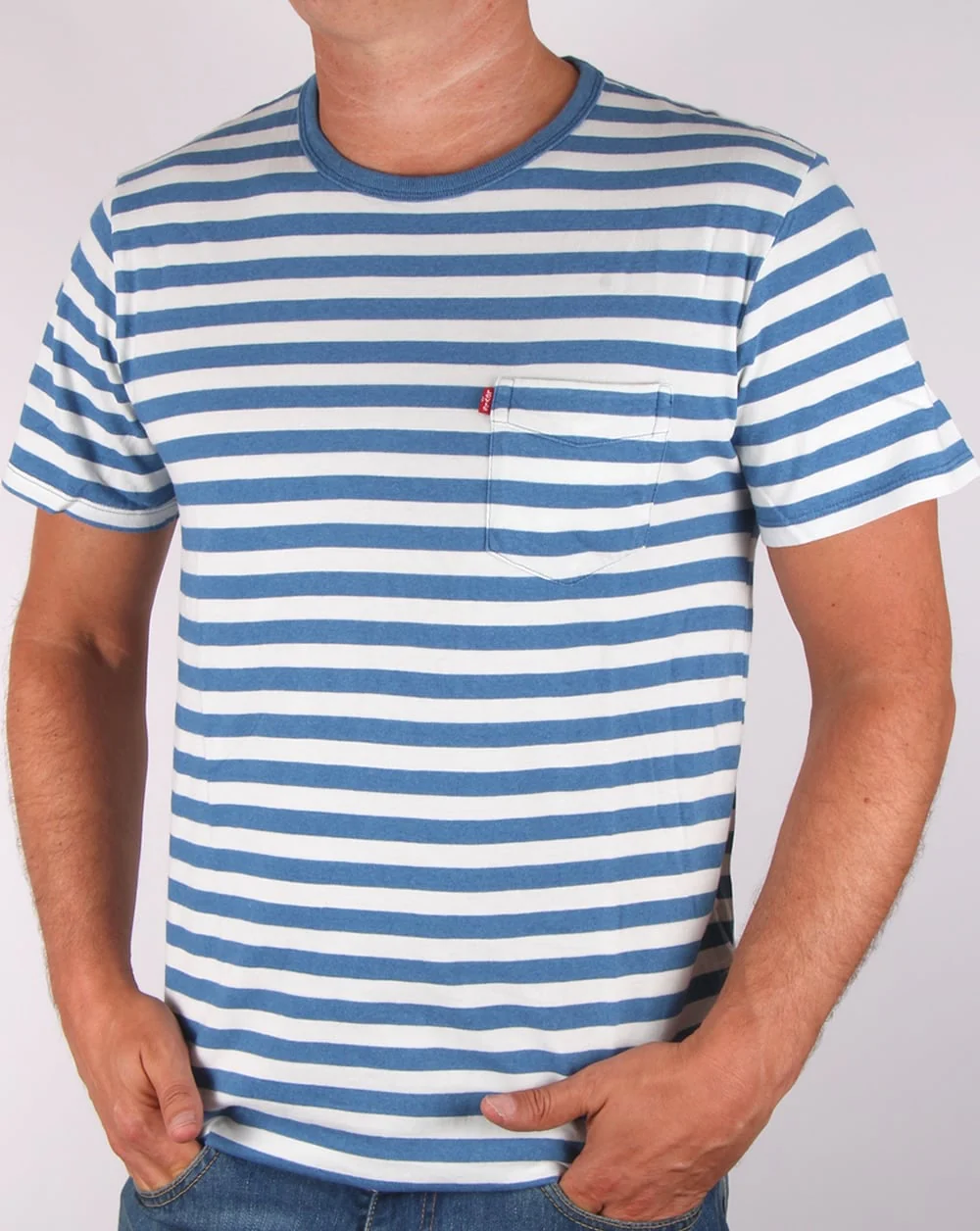 Levis Sunset Pocket T-shirt Faded Indigo
