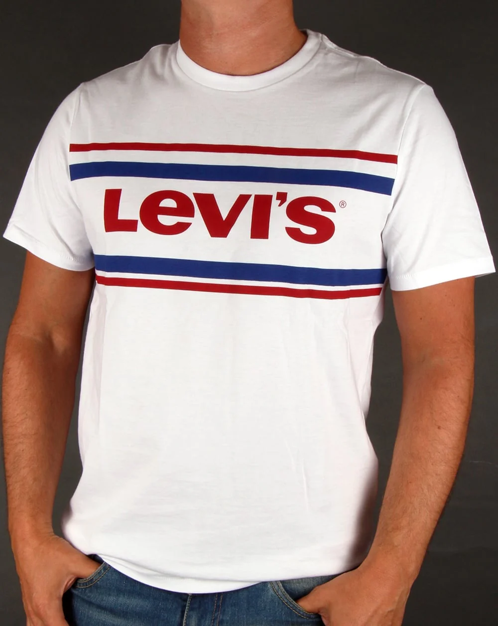 Levis Vtg Logo T-shirt White - Image 2