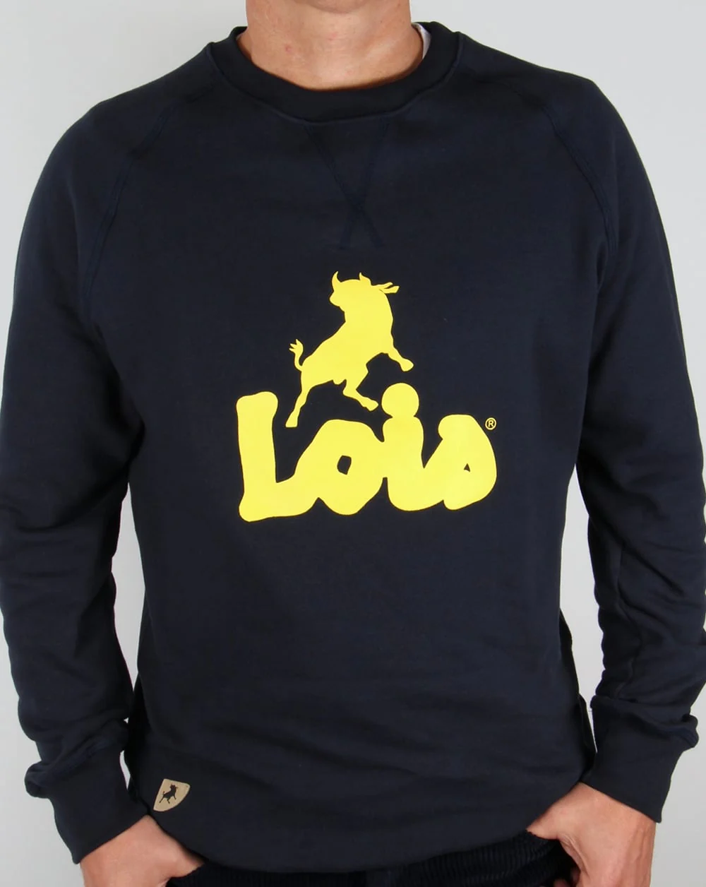 Lois Lisbon Sweatshirt Navy/Yellow