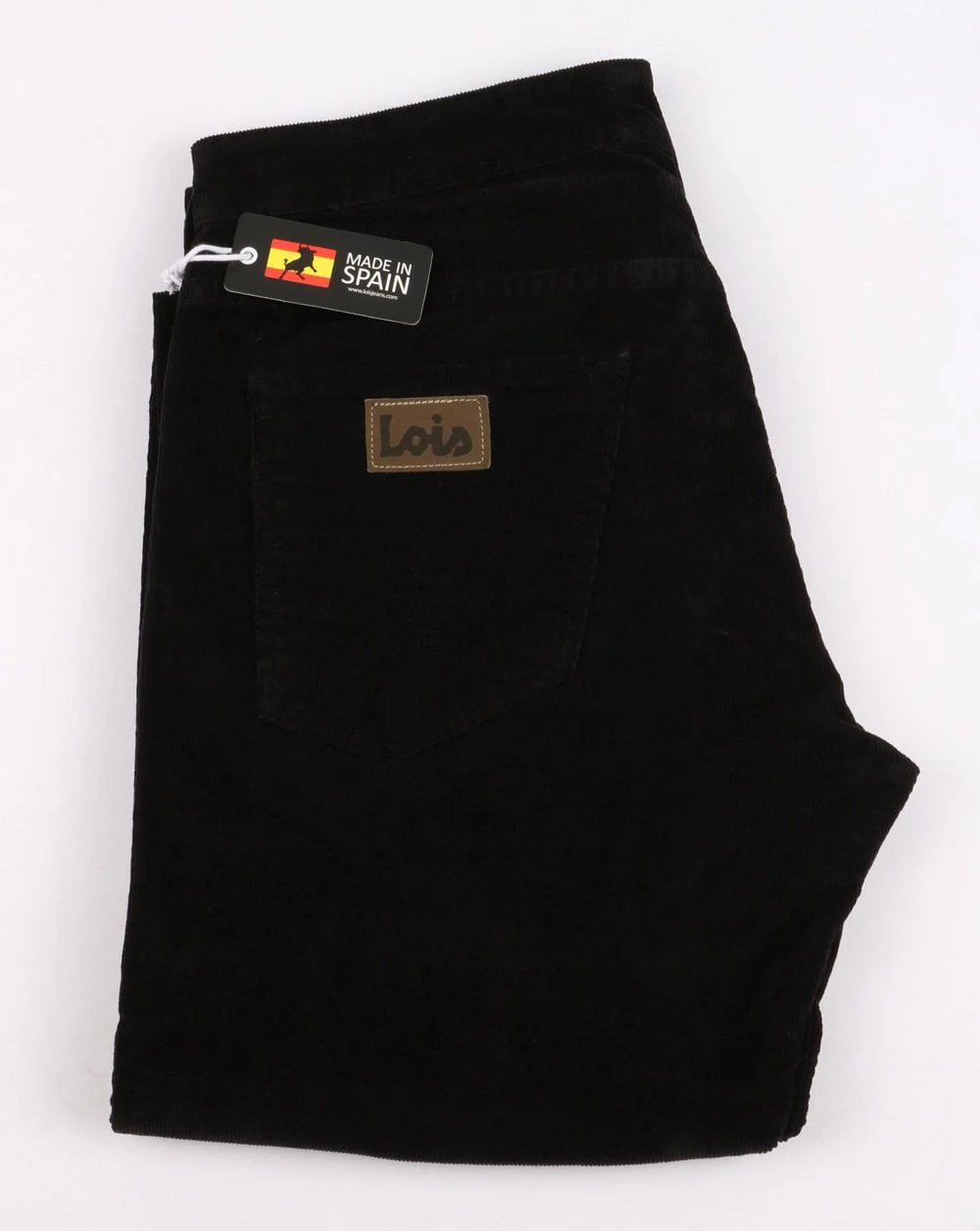 Lois Marvin Straight Needle Cords Black