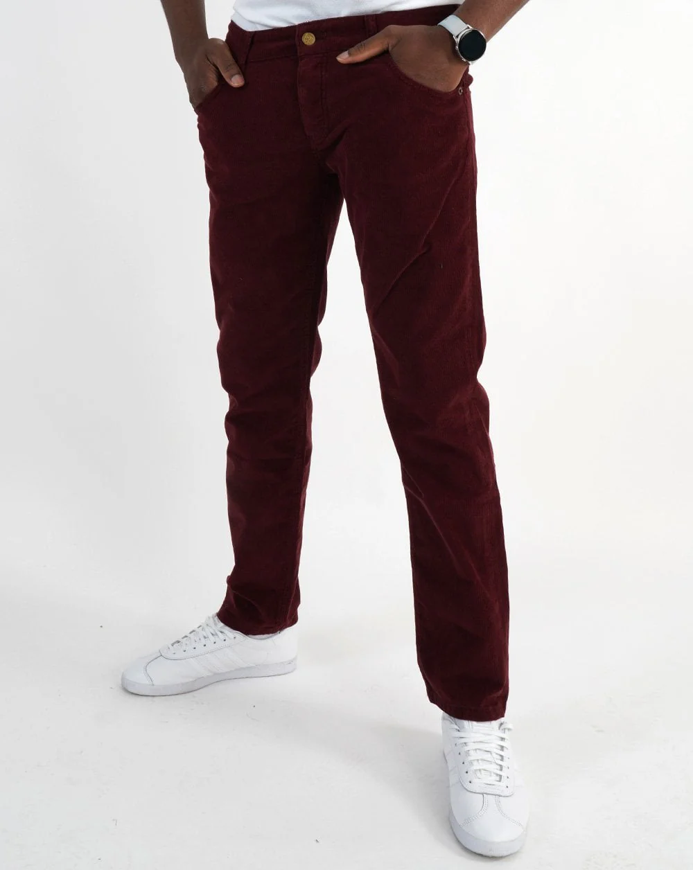 Lois Sierra Needle Cords Burgundy - Image 2