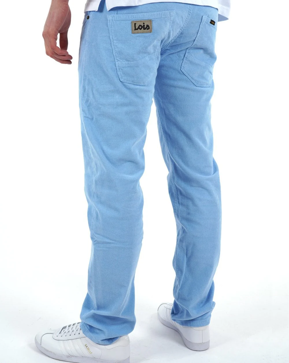 Lois Sierra Needle Cords Ice Blue - Image 3