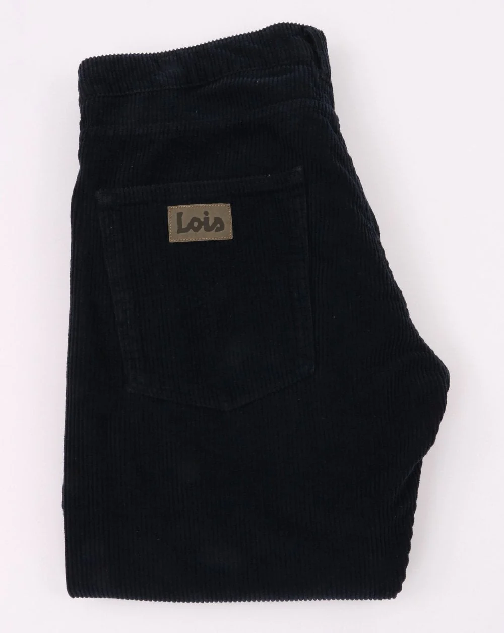 Lois Tapered Mid Cords Cords Navy - Image 2