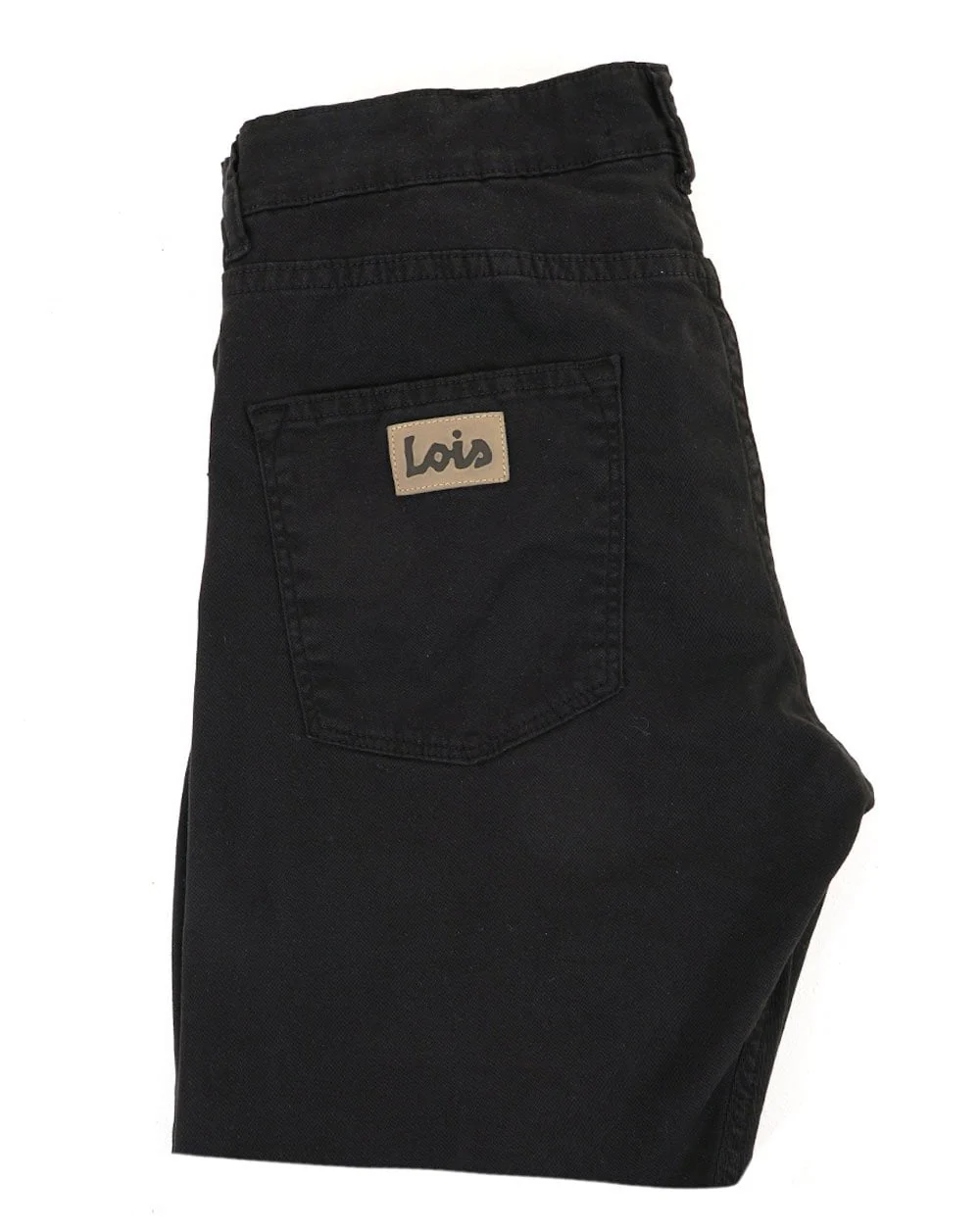 Lois Terrace Cotton 5 Pocket Jeans Black - Image 2