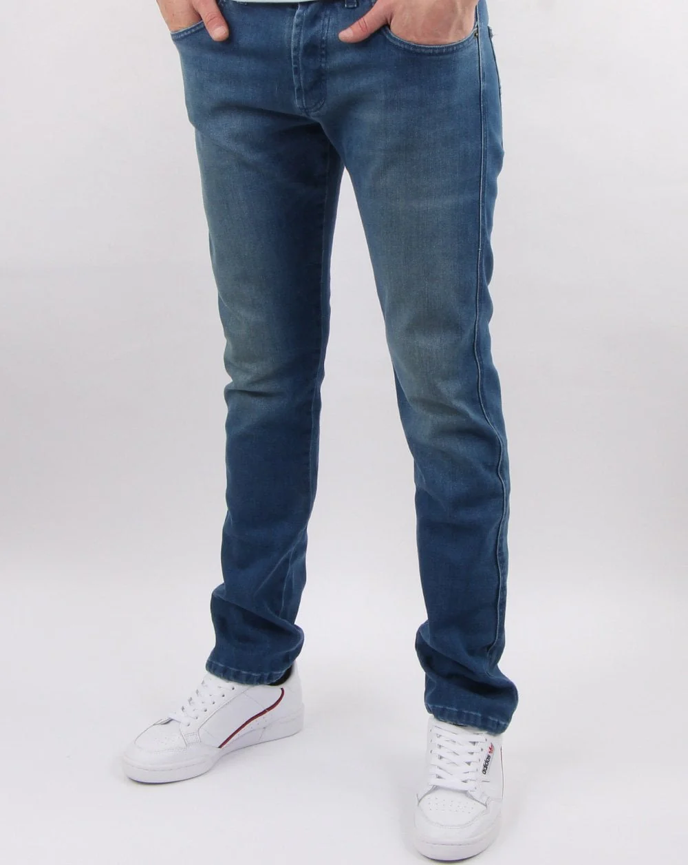 Lois Terrace Regular Taper Jeans Caden - mid Wash
