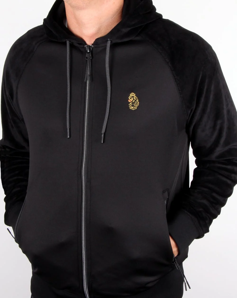 Luke Bonni Boiler Hoodie Black - Image 3