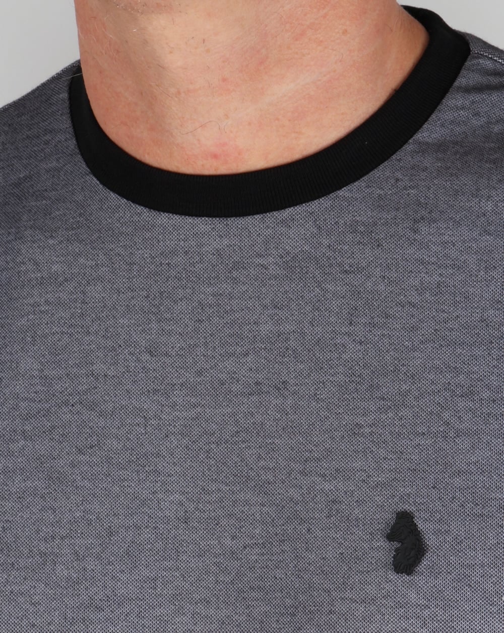 Luke Long Sleeve Special Charmer T shirt Black - Image 2