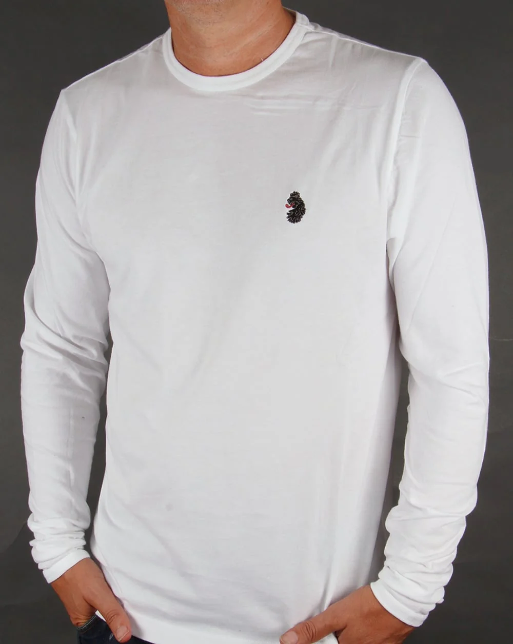 Luke Long Sleeve T-shirt White