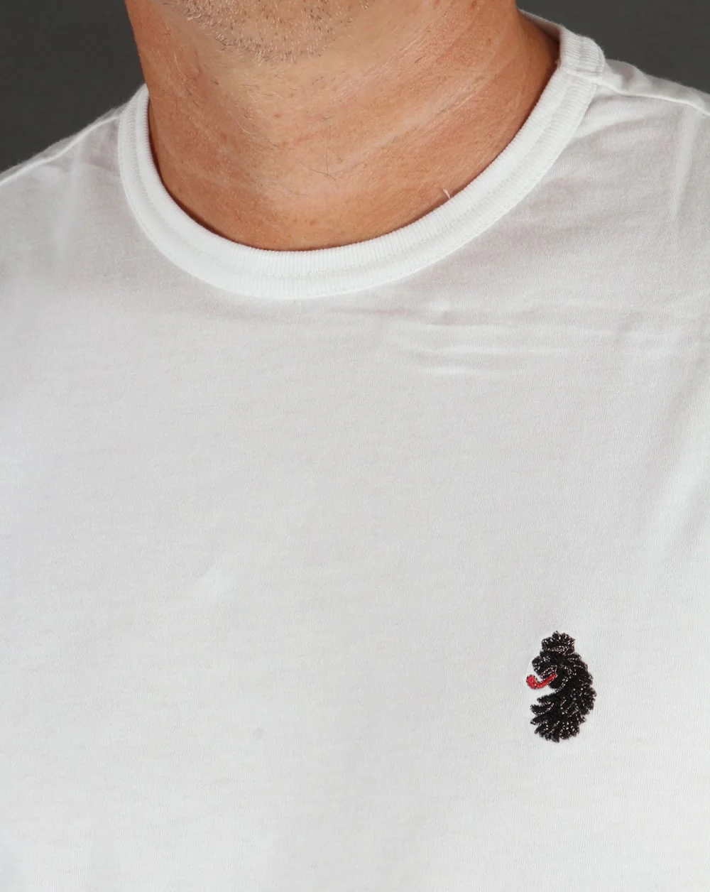 Luke Long Sleeve T-shirt White - Image 2