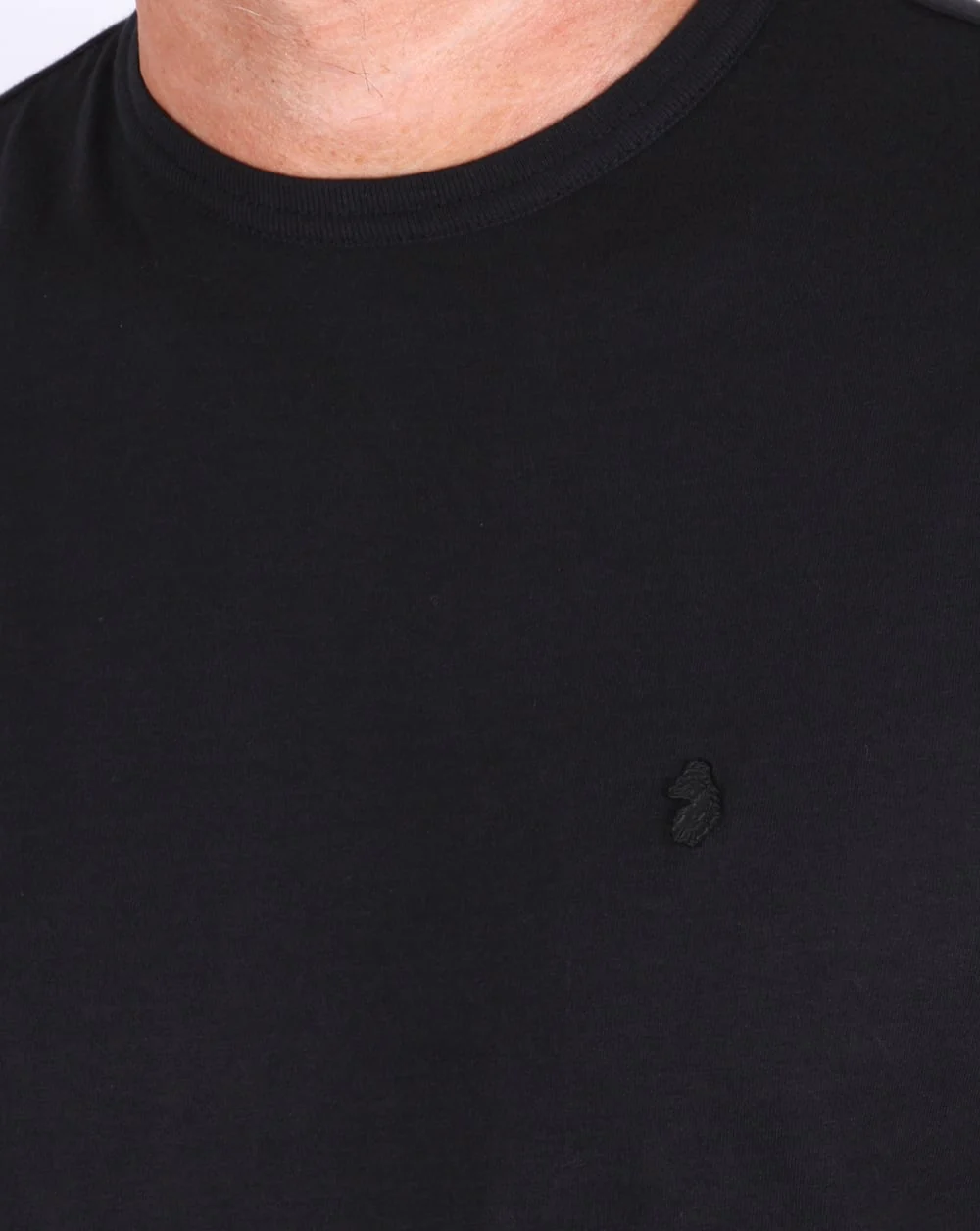 Luke New Charmer Slim Fit T-shirt Black - Image 2