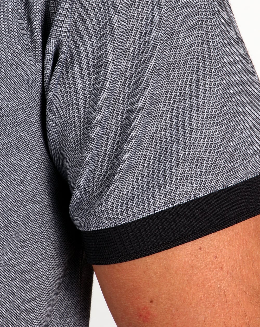 Luke Special Bill Polo Shirt Black - Image 3