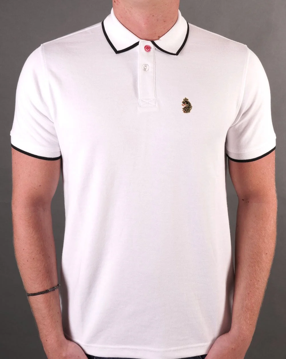 Luke Sport Meadtastic Polo Shirt White