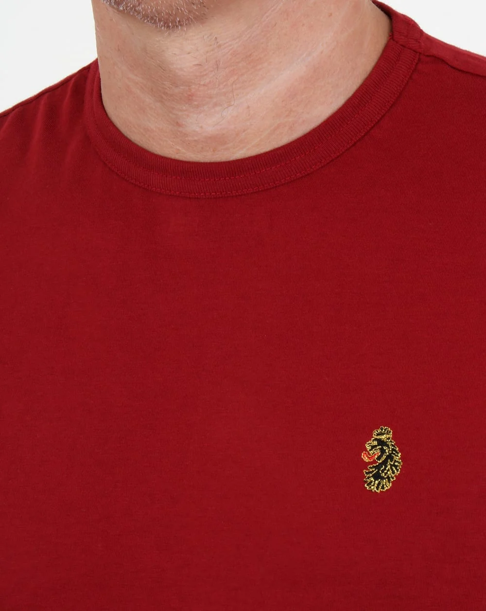 Luke Traff T Shirt Cherry - Image 2