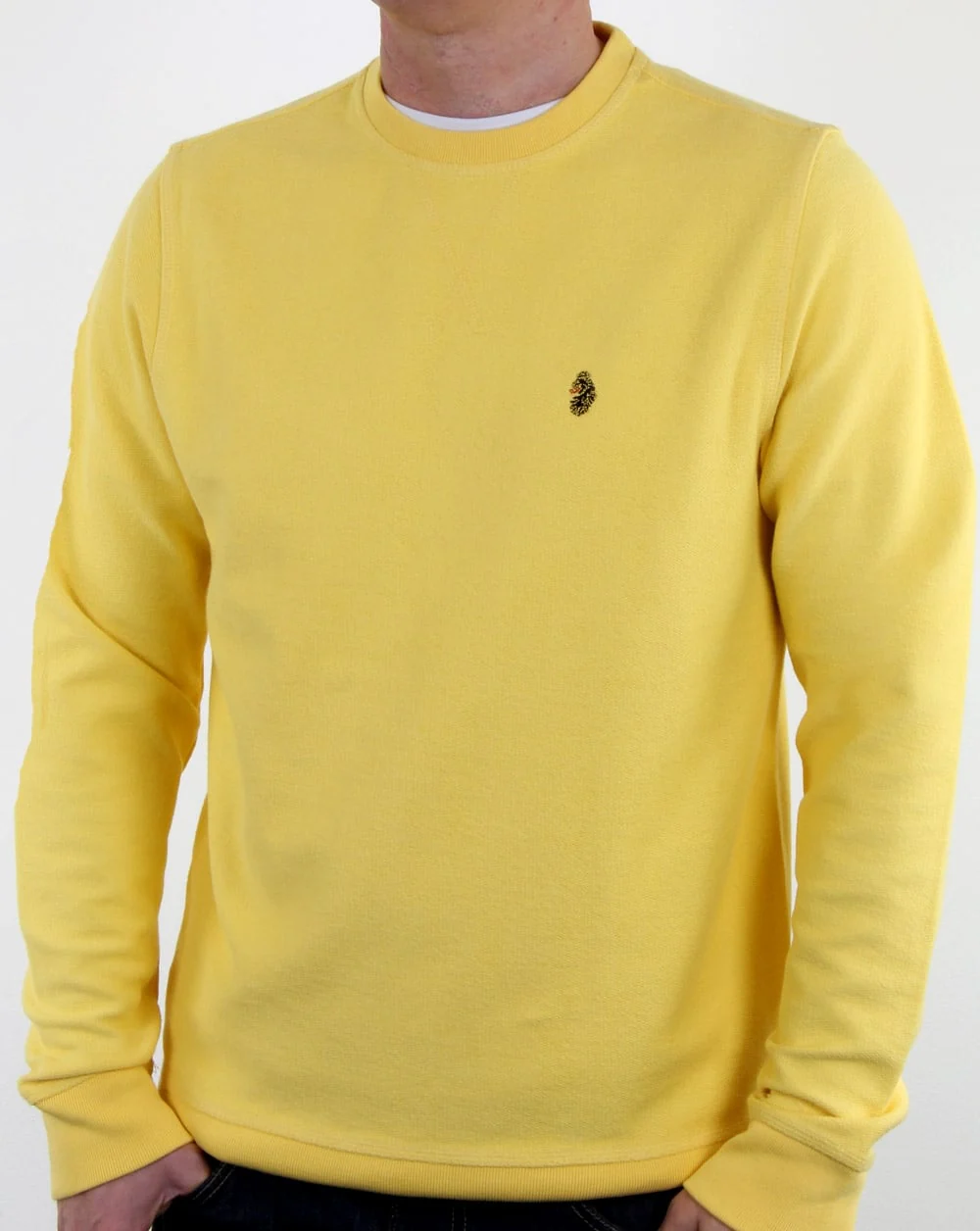 Luke Winner Crew Sweat Lemon