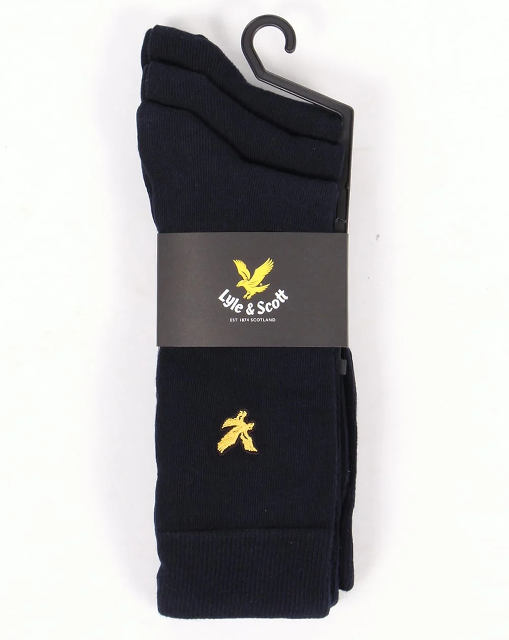 Lyle And Scott 3 Pack Vintage Socks Navy